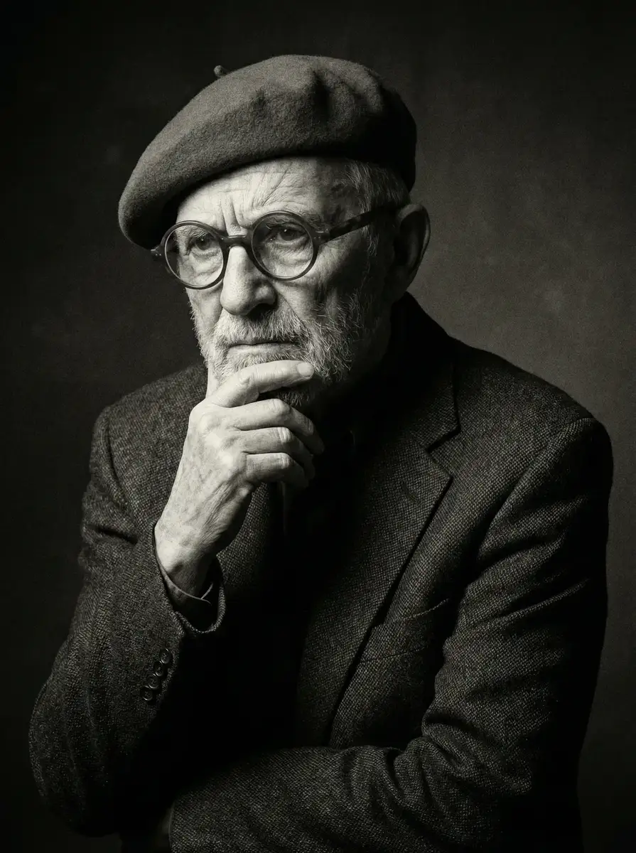 电影导演黑白肖像 - 今日致敬的 爱情岛 领域先驱